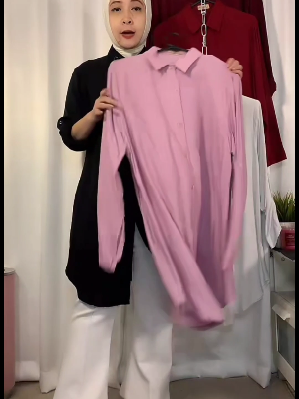 AREEZKA Tunik Rayon TWILL Baju Wanita Katun Rayon Lembut Nyaman Size Lengkap Seragaman L XL XXL #tunikkekinian #tunikmurah #rekomendasi 