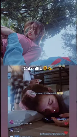 pasti sangat melelahkan ya ka syutingnya sampai ketiduran gitu 😊😁 nioo pinjam bahuunya kasian yuriska nya 😁✌  #yuriskapatricia #antonioblancojr #syutingftv #4u  #masukberandafypdongg 