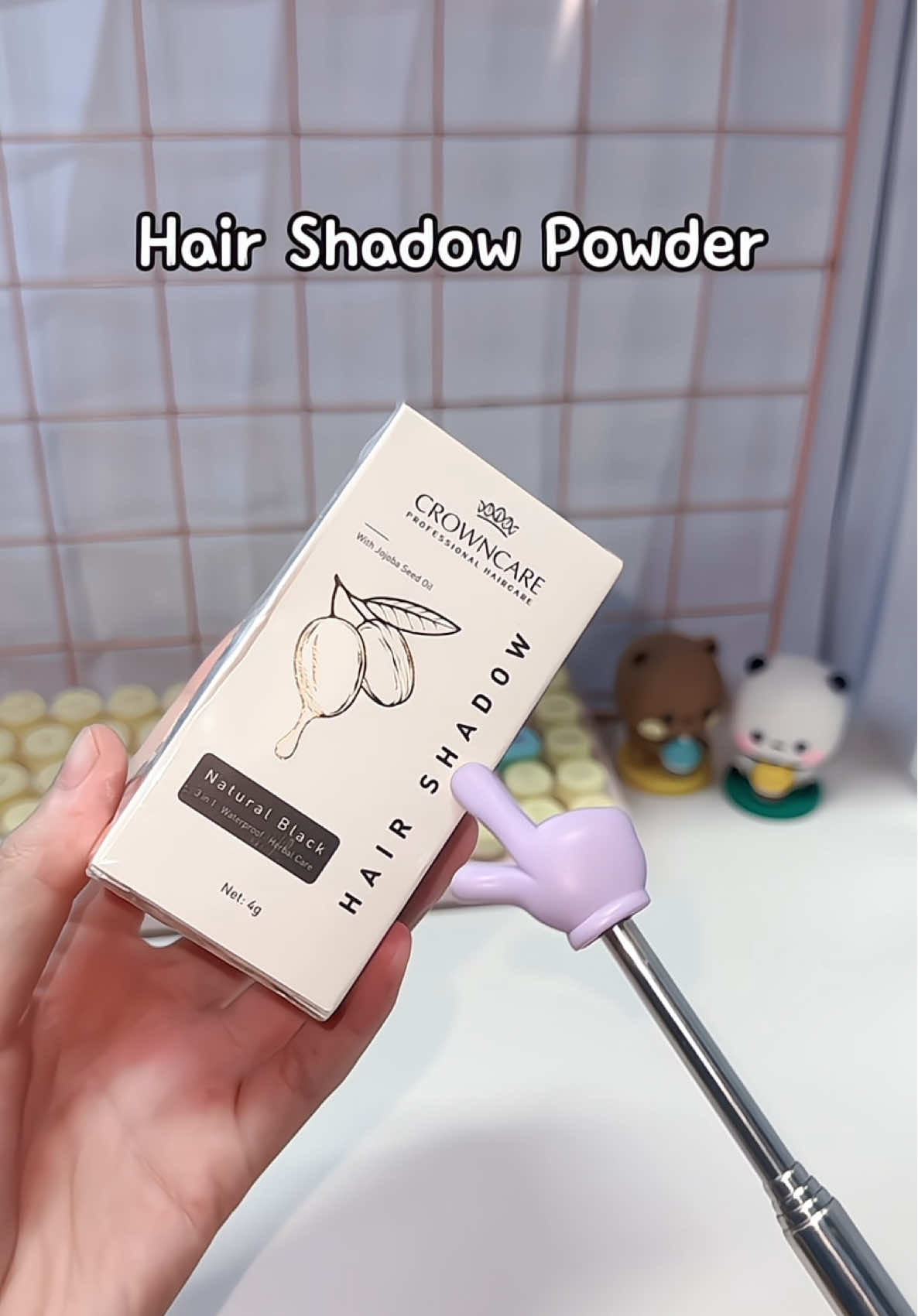 Chấm hói tiện lợi 2 đầu nè mấy bà #hairshadow #chamhoi #lamdep #makeup #xuhuong 