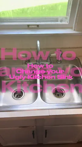 Kitchen Sink Upgrade r pt 1 #kitchensink #kitchenrenovationideas #sinkupgrade #diyhomeprojects #icandiymyhouseithink   