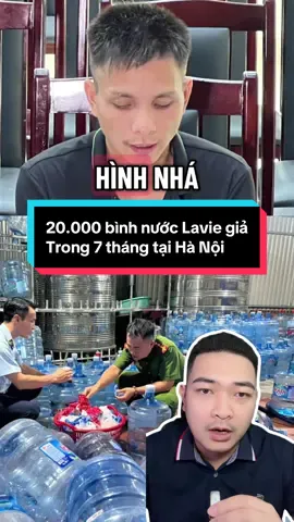 Sản xuất bình nước Lavie giả, coi thường sức khoẻ người dân. Cần xử lý thật mạnh tay!!! #hunghonghot 