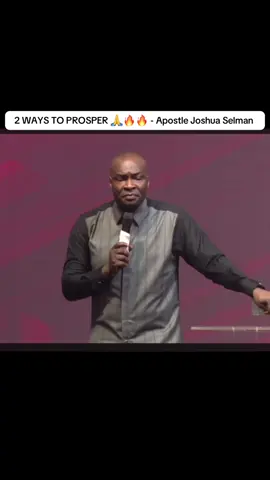 2 WAYS TO PROSPER 🙏🔥🔥 - Apostle Joshua Selman  #apostlejoshuaselman  #apostlejoshuaselmannimmak🥰🥰🙌 