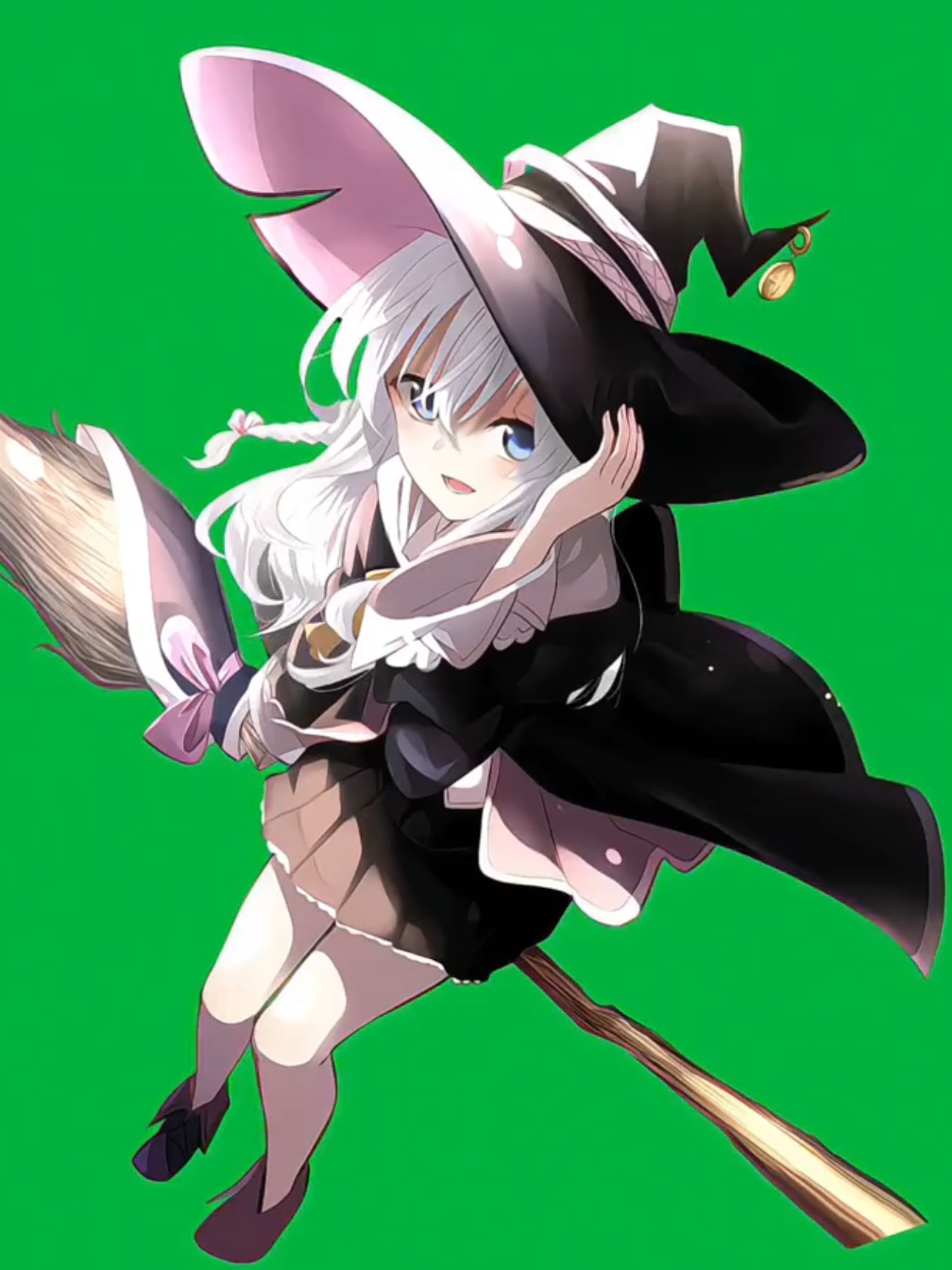Elainaa🥰🥰 - - #greenscreen#mentahan#elaina#majonotabitabi#thejourneyofelaina#anime#fyp#lewatberanda
