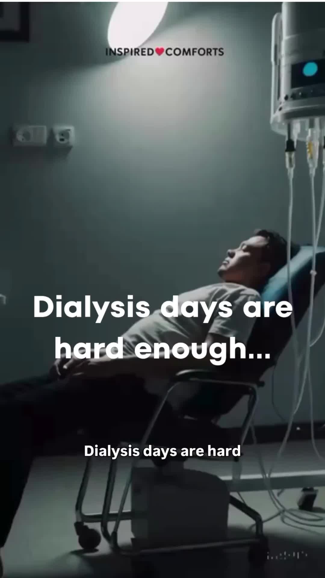 If you go to dialysis, you need this hoodie. Soft, cozy, and made with hidden access zippers, so you stay warm and comfortable through every session. 💛 #Fyp #Dialysis #DialysisLife #AdaptiveClothing #DialysisCare #Kidney #Health #Healing #Comfort #InspiredComforts #ChronicIllness