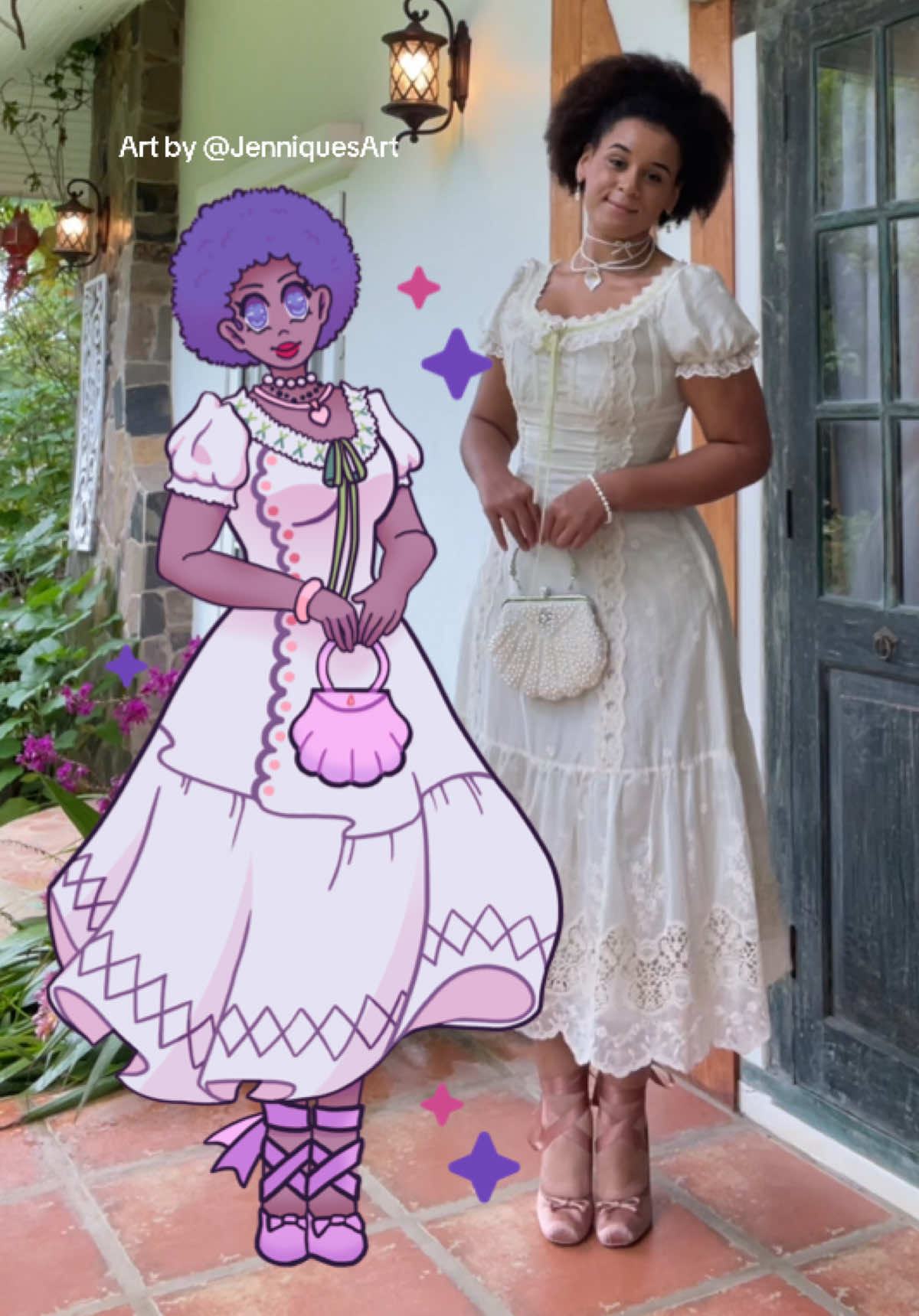 Art by JenniequArt on IG!  They don’t have TikTok 💔