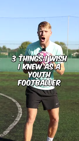 ⚽️3 THINGS I WISH I KNEW AS A YOUTH FOOTBALLER⚽️ #footballacademy #soccerdrills #soccerelite #footballdrills 