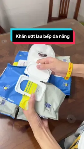 Khăn ướt lau bếp đa năng tiện dụng #xuhuong #chipreview #khanuot #khanuotkhongmui #khanuotlaubep 