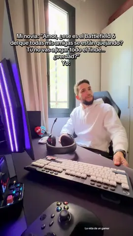 Ella no entiende que esto no es un juego… es Battlefield 6 🎮🔥. La vida de un gamer. Videojuegos son mi pasión. ¿A quien más le hicieron esta pregunta? #battlefield6 #gamerlife  #gamerhumor #pcgamer #satz