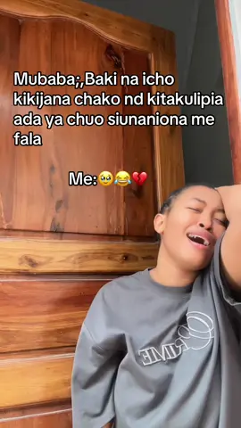 Nani kanialibia kw mubaba uko🥹😂💔 uiii nisikushike😂