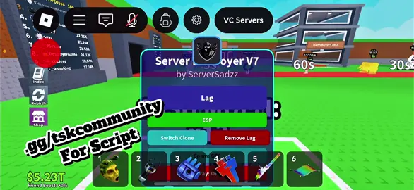 Server Destroyer V7 😈 #stealabrainrot #scriptstealabrainrot #scriptroubeumbrainrot #sab #roubeumbrainrot 