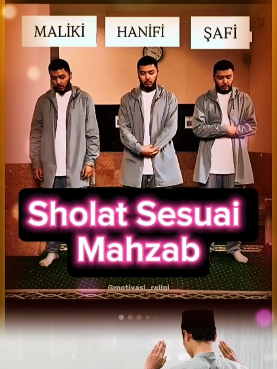 Sholat Sesuai Mahzab #islam #muslim #sholat #dakwah #sunnah 