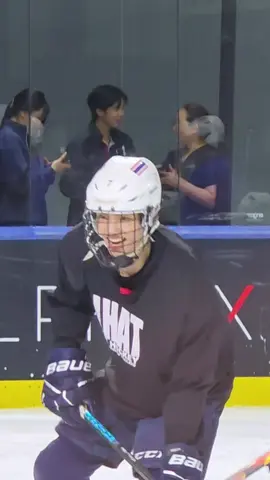 ยิ้มหวานนน🤏 #peem7 #peemtanat #icehockey #icehockeythailand 