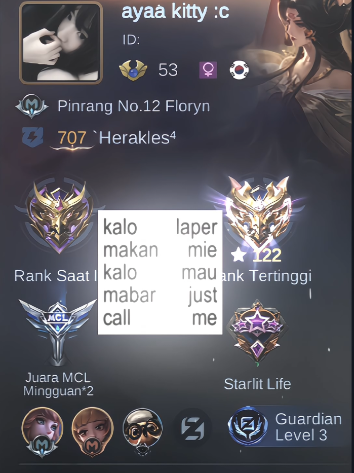 mn yg mw, ak jgo loh🤭🤭 cr:sound - #707herakles #mlbb #zuzezofamily #diorarea #numbcircle 