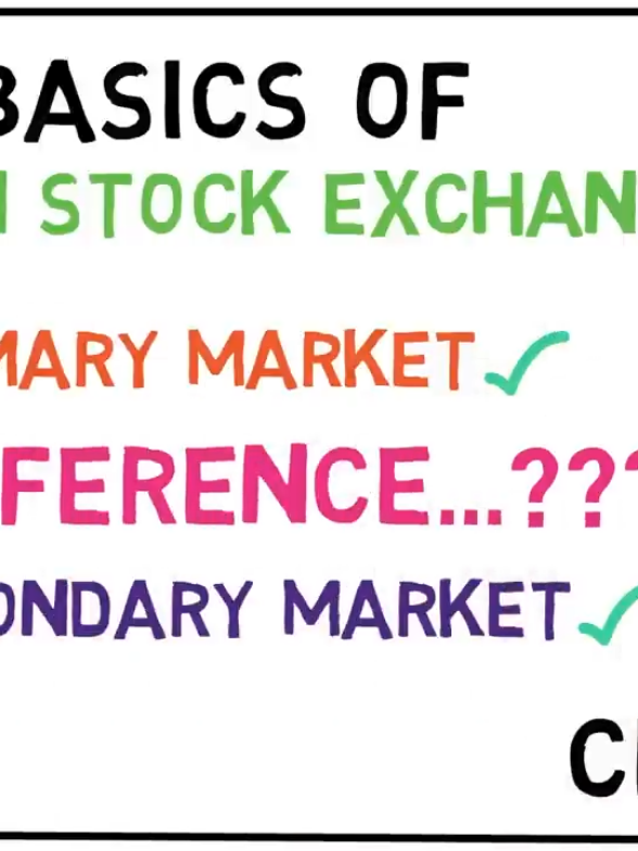 part#6 Pakistan stock exchange tips primary market difference secondary market #unfrezzmyaccount #fypシ゚viral #lernenmittiktok #psxupdate 