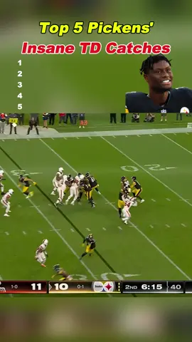 Top5 Pickens’Inasane TD catches #nfl #football #athlete #nflhighlights #georgepickens 