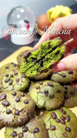 Làm chocochip matcha quá xá dễ vậy hả mấy bà ơi #fyp #cooking #xuhuong #abby #naucungno 