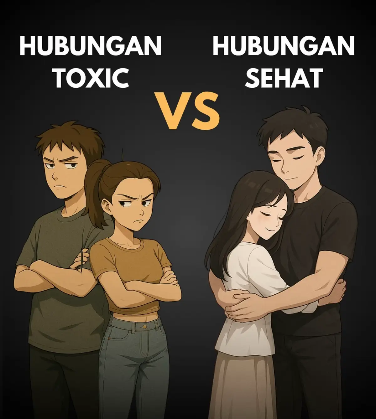 Hubungan yg sehat itu bukan yg selalu bahagia, tp yg sama2 mau belajar dan beradaptasi.. #Relationship #hubungantoxic #hubungansehat #fyp #quotes 