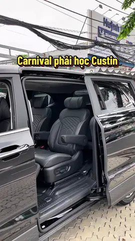 KIA Carnival phải học Hyundai Custin #custin 