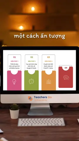 Hướng dẫn bạn 1 cách thiết kế slide trình bày biện pháp đẹp với hiệu ứng Morph trong Powerpoint nha #teachersgo #powerpoint #morph #slide #ppt 