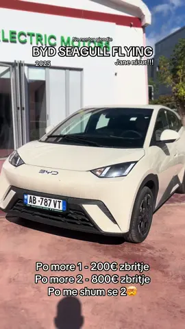 📞 +355 68 540 1062 ⚡ Makina Elektrike – kursim deri në mijëra € në vit! • ✅ Cilësi | Korrektësi | Garanci 3 vite / 100,000 km • 💸 Mundësi financimi me Leasing – vetëm 30% parapagim • 📍 KM 5, Autostrada Tiranë–Durrës (pranë Citroën) 🚗 Bli tani, mos humb kohë! #tem #electriccar #buildyourdreams #fypツ #cars 