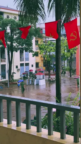 Mưa thì che ô chứ đừng đứng lại và nhìn…