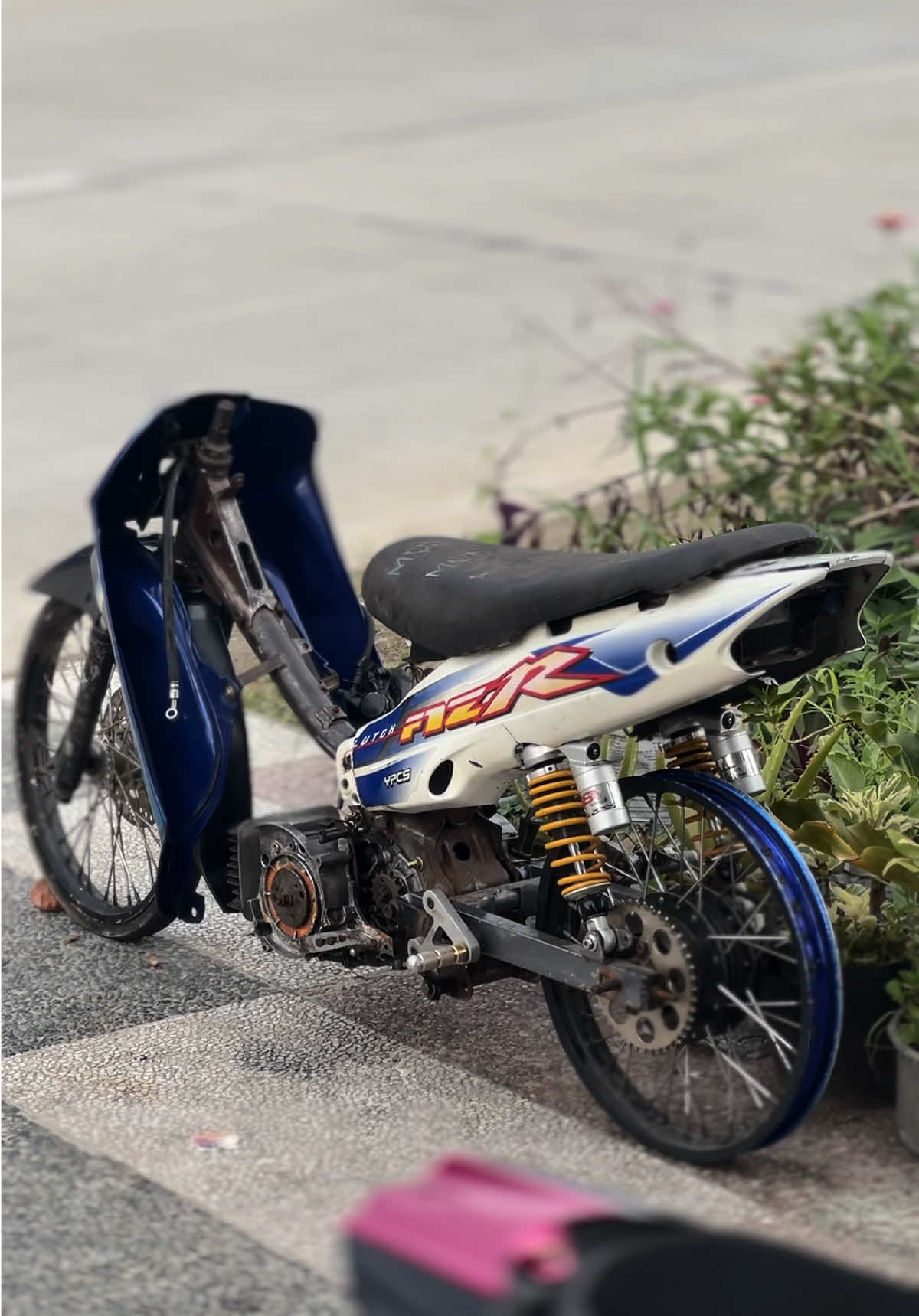 Akan jadi seperti apa ini motor #fizr #agstyle #ardianagarage232 #masukberanda 