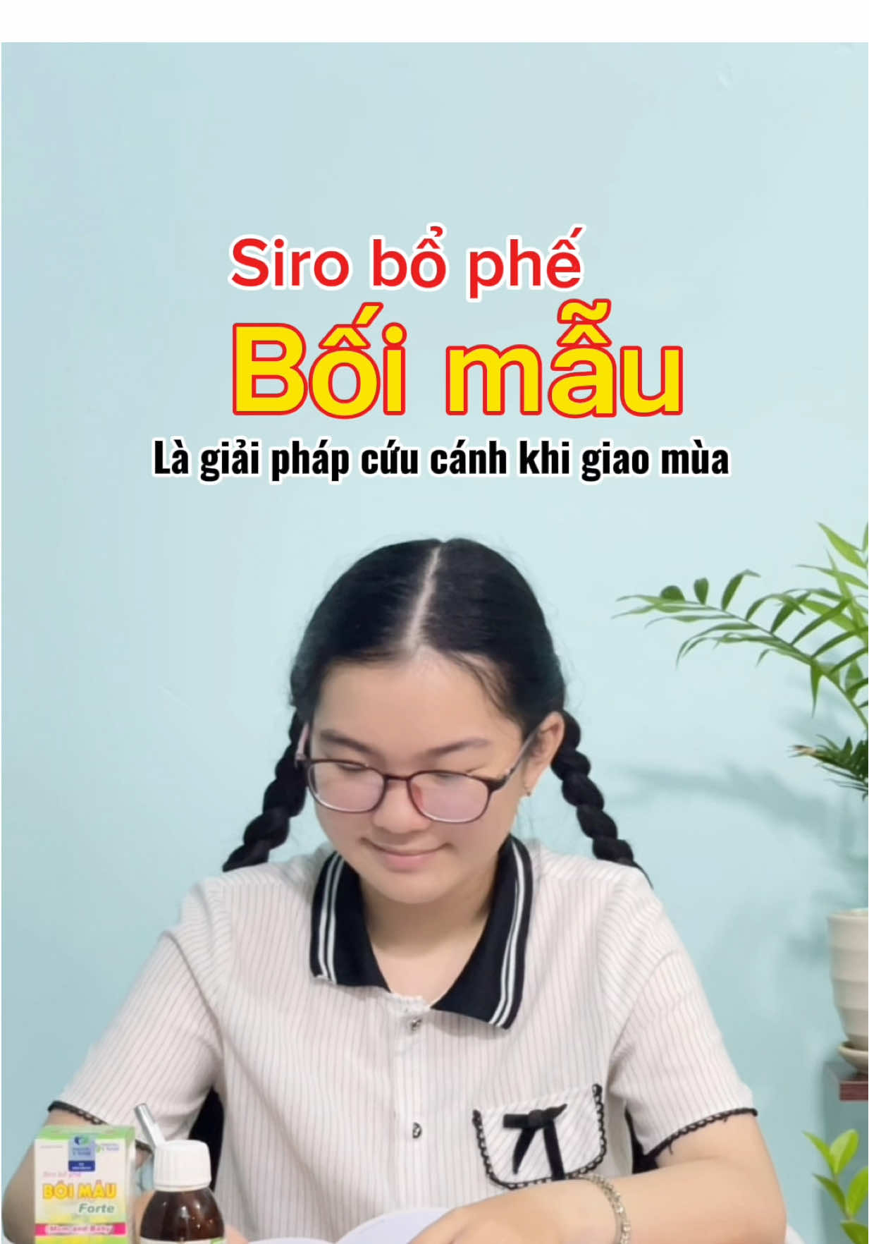 Thời tiết giao mùa dễ bị ho với viêm họng quá. Nhà mình mua thử siro Bối Mẫu này về uống xem OK không nhé. Chứ nhà mẹ Miu dùng thấy ổn quá nè #mecunmiu06  #sirohoboimau #siroboimautatthanh #siỉohothaoduoc #viral  