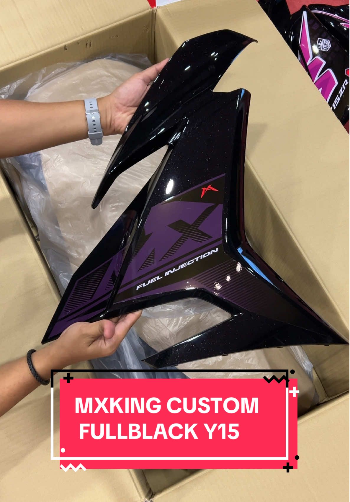 FULL BLACK PUN GARANG JUGAK 😱 YANG PENTING KILAT 😆 #mokgarage #mokcoverset #fypage #foryou #fyppppppppppppppppppppppp 