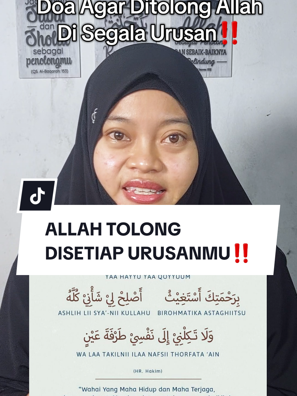 Allah tolong kamu di setiap urusanmu #doa #amalandoa #nabimuhammad #allahummabarik #sitikomediii 