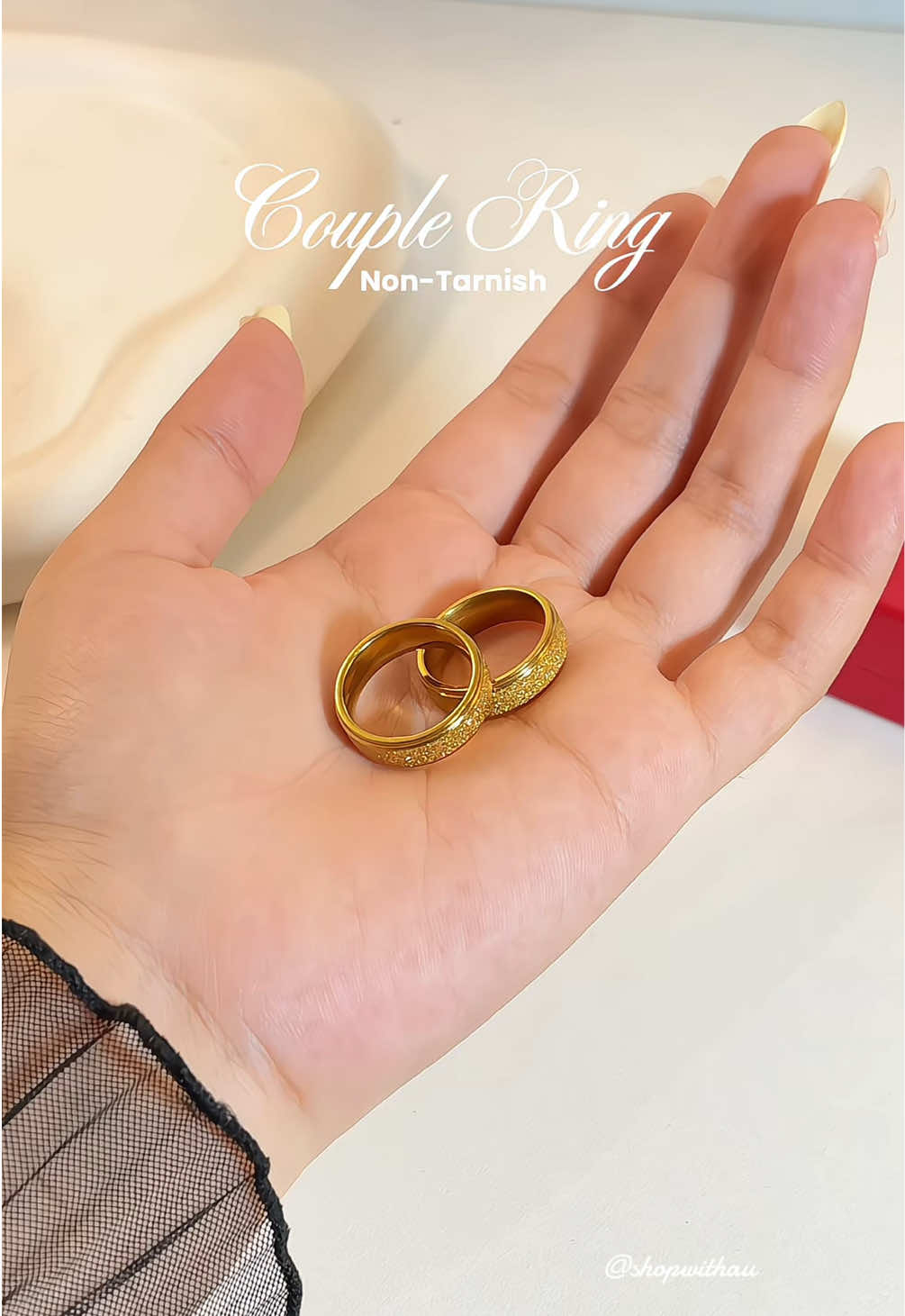 This couple ring is so pretty 🥹✨ #couplering #ringforwomen #ringformen 