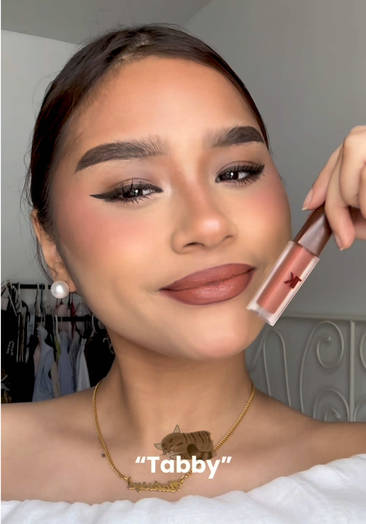 Say meow to the new Lip Kitty Collection! 🐾 RM35 EACH Lip Kit, Available TOMORROW 15th October 2025 (3PM)  A duo that’s as fierce as it is flirty each set comes with a Matte Liquid Lipstick & Lip Liner (and a glossy twist for Loka 😉) 💋 Tabby – Coral Brown 💋 Kitty – Warm Terracotta 💋 Poppy – Pink Mauve 💋 Loka – Chocolate (Gloss + Liner) Lightweight, long-lasting and made to slay every pout.  Turn on those 🔔 notifications and get with our #TKAngels to be the first to grab yours! Also available on TikTok Shop & Shopee 💄 #TKByTyra #LipKitty #TKAngels