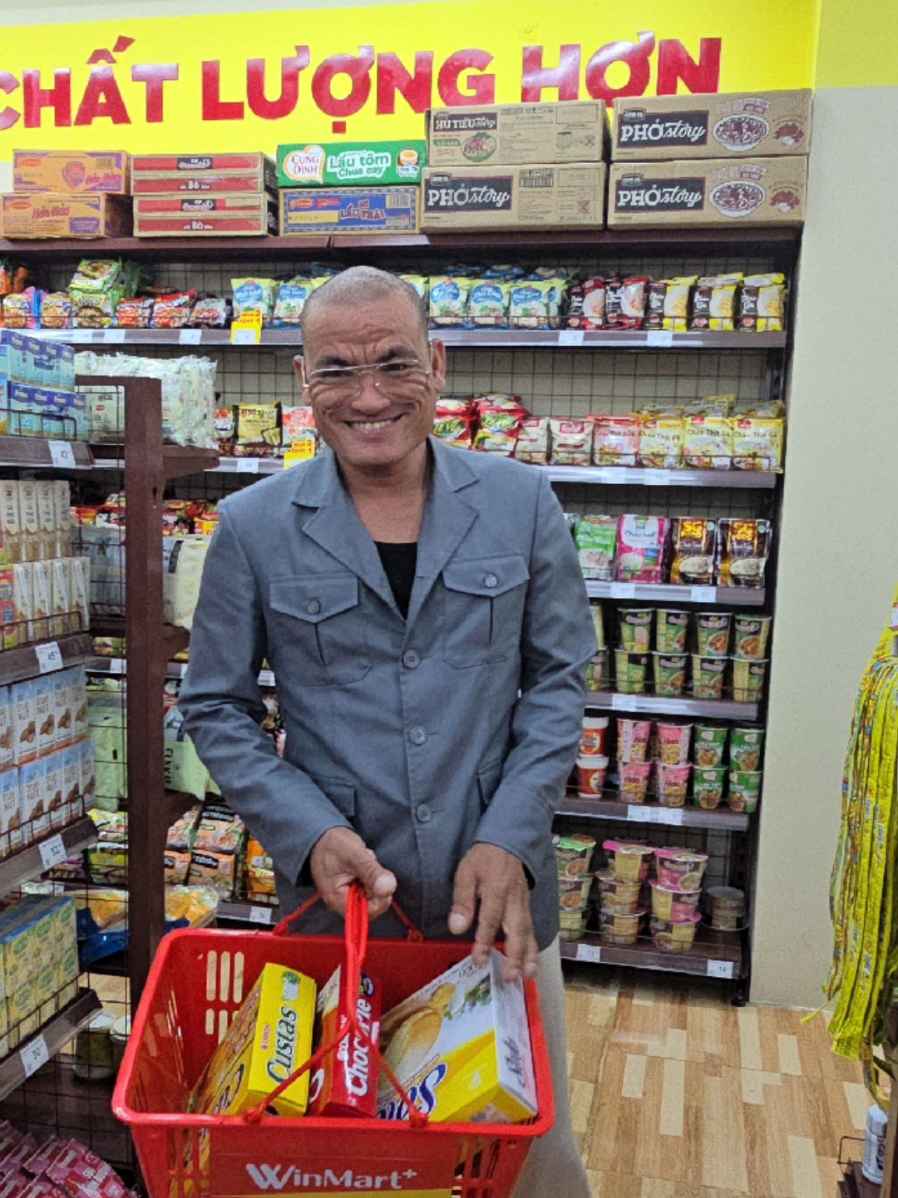 Sư Phóng Đang Bận Đi Siêu Thị Nha..🤣🤣 Tu Tập Tính Sau...#phúcgiác #hoàngsáutv #xuhuong #thíchminhtue 