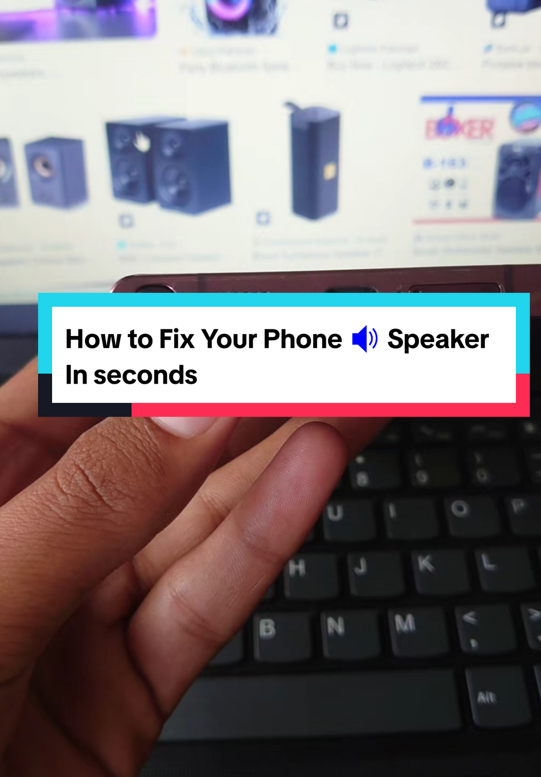 How to Fix Your Phone 🔊 Speaker In seconds#Phones #samsung #sound #speaker #cleaner 