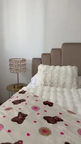 Cute bear 🧸🍪💗 plaid viral @Primark  #teddybear #bear #blankets #throws #primark     