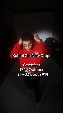 New drops! 🚨  Happening at our pop-up booth at @Celebfest  Date: 17-19 October Where: Suntec Convention Hall 403, Booth A14 Kahtel, fall in. See you there 🔥  #fyp #localbrand 