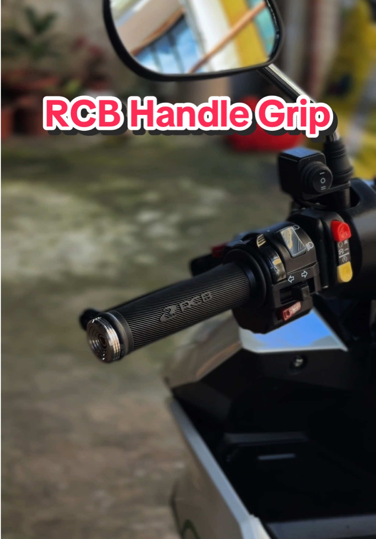 Ang lambot talaga pag naka rcb handle grip ka #rcbhandlegrip #rcb #hondaclickrcb #racingboy #fyp 