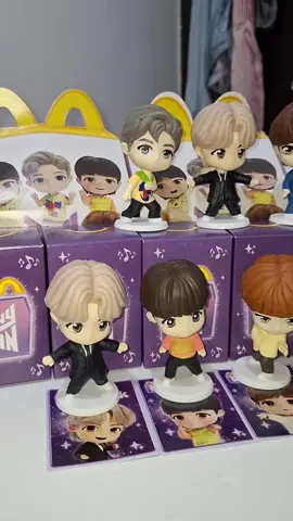 Featuring Tiny tan's I collected! 💜✨️ #mcdonalds #happymeal #bts #tinytan #bts 