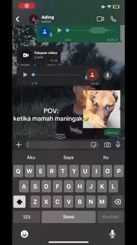 POV ketika indang maningak😂
