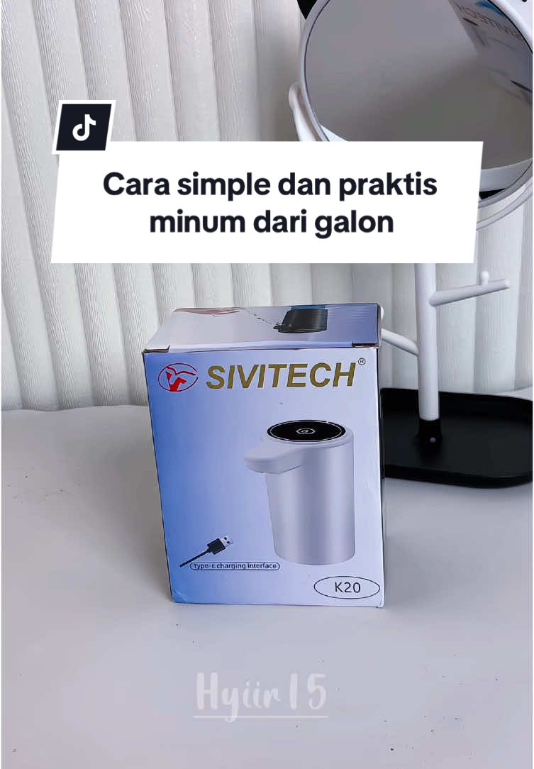Sepraktis dan sesimple itu kalo punya ini🥰 #pompagalonelektrik #sivitech #pompagalon #pompaelektrik #perabotanrumahtangga #perabotandapur #xybca 