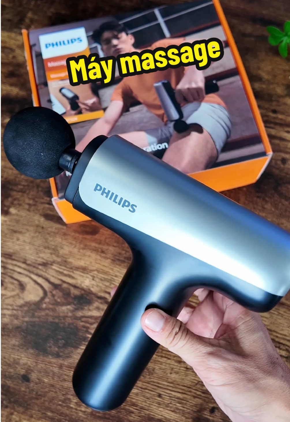 Máy massage cầm tay Philips này xịn xò lắm anh chị em #maymassagecamtay #philipsmassagervietnam #philips7324 #uponly89 