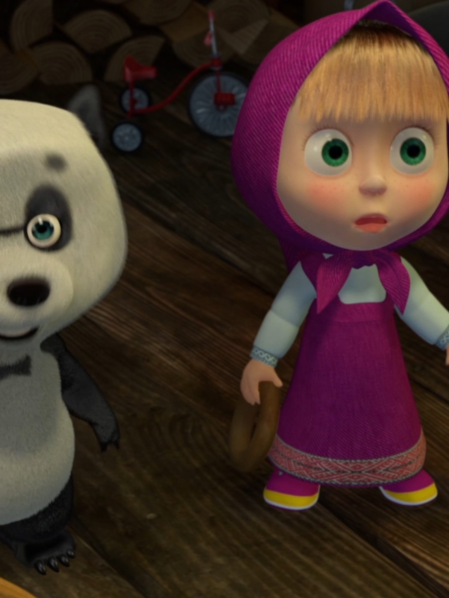 Children require a different approach 👧🐼 #mashaandthebear #animation #kidsbelike #children