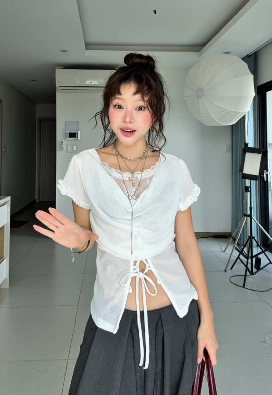 coco top 🩵#xuhuong #remmus #outfit #myoutfit 