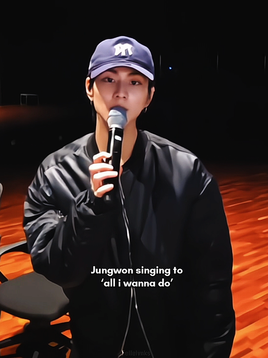 Jungwon singing to ‘all i wanna do’ 🤍 #Jungwon #ENHYPEN #foryou 