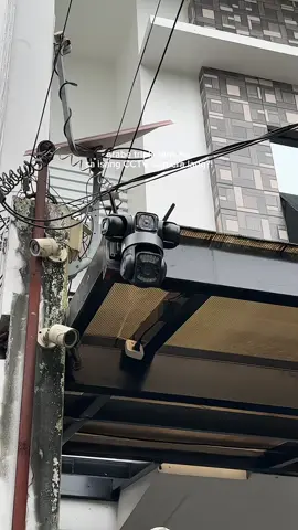 super na inlove ako sa bago kong cctv! omg! 😍😍 #v380pro #securitycamera #triplelenscctv #cctvcamera 