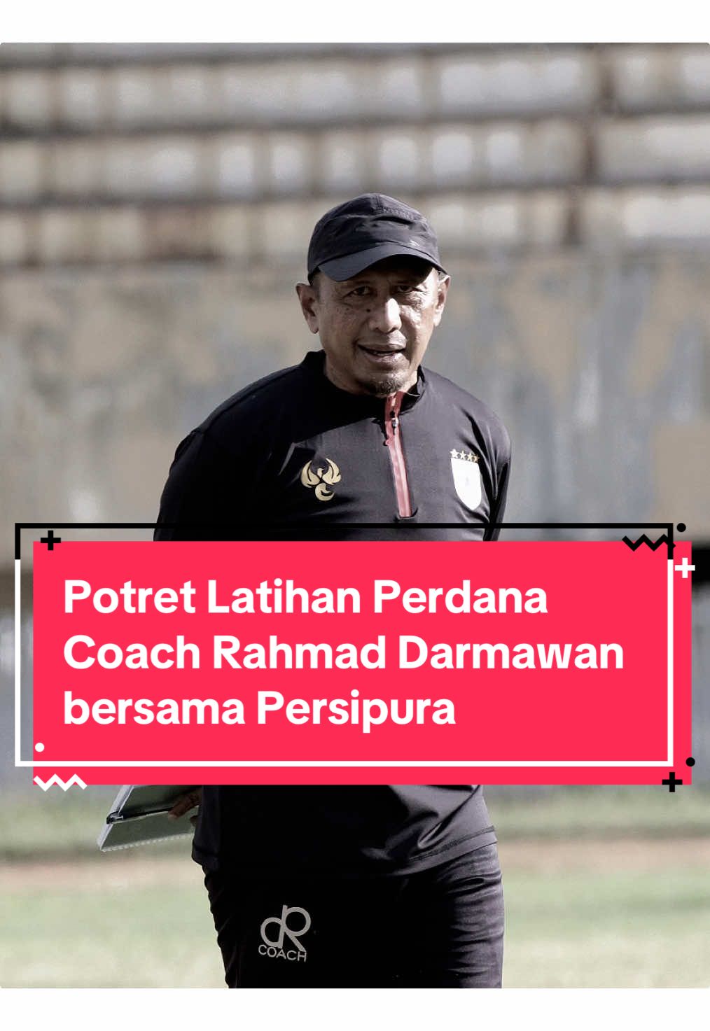 Potret Latihan Perdana Coach Rahmad Darmawan bersama Persipura