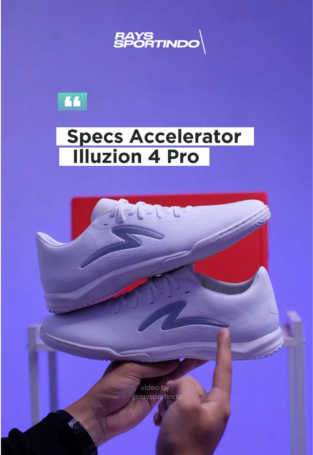 Specs Acc Illuzion 4 Pro hadir dengan warna terbaru!🤩🤩