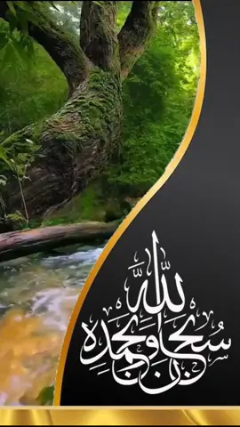 سبحان الله وبحمده