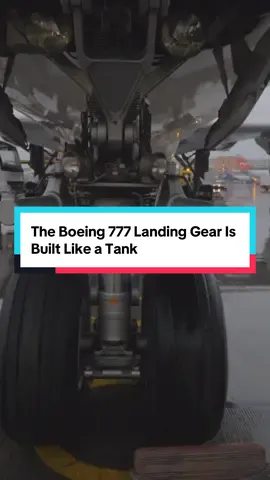 The Boeing 777’s landing gear can absorb a 30-tonne impact like it’s nothing 🛬💪 #Boeing777 #LandingGear #AviationEngineering #AircraftDesign #AerospaceTechnology                    