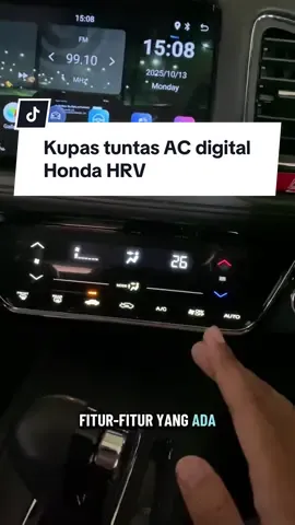 Replying to @tirex Part 5 | Gimana sih cara mengoperasikan AC Honda HRV? Di video ini gue akan bahas tuntas menu-menu yang ada di AC digital nya Honda HRV! . #hrv #honda #vezel #tutorial #acmobil 