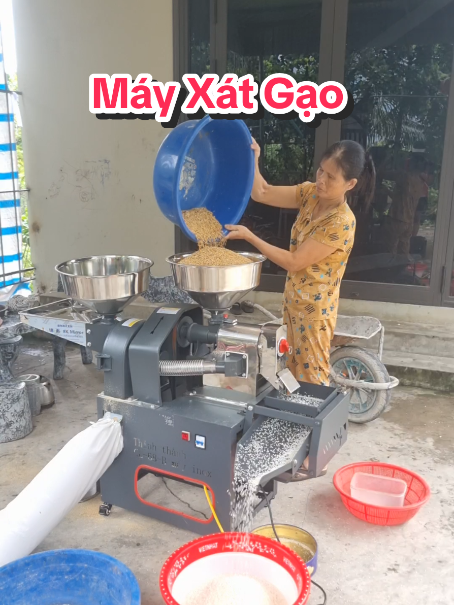 Máy xay xát gạo mini gia đình #mayxatgao #mayxayxatgao #xuhuong 